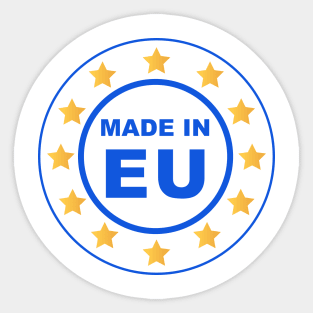 Made in Europe Sticker